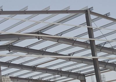 steel structure for samsung client