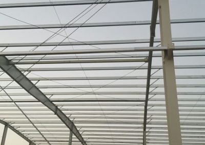 Steel shade structure design Dubai
