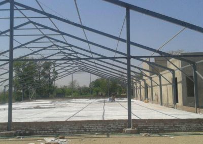 Steel profile warehouse tents abu dhabi