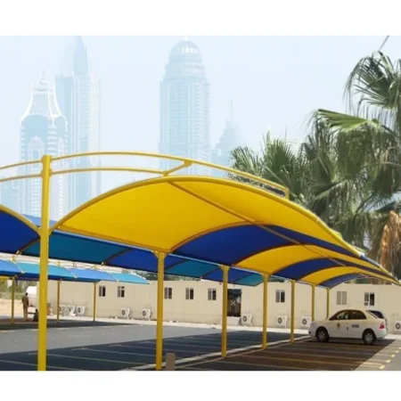 arch car parking shade design 2023 abu dhabi