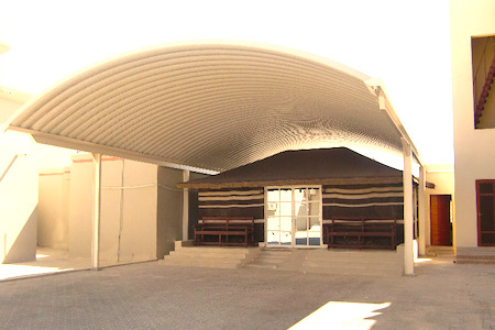 k span car parking shades in UAE