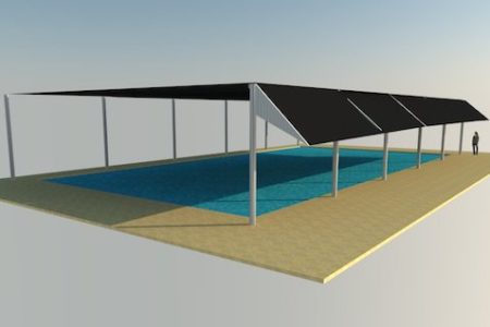 swimming pool shade