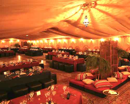 traditional outdoor wedding tent rentals