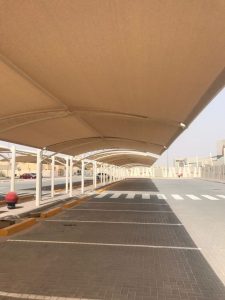 big car parking tent shade pvc UAE