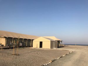 Labor Rest Area Tents