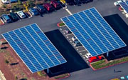 solar panel car parking shades