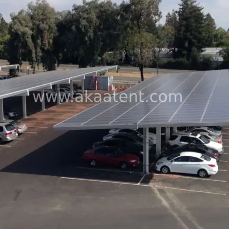 solar car park shade dubai