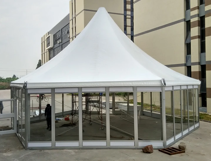 Multi side tent shed design 4