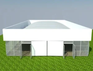 cube tent shed design sample 2
