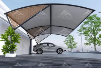 CNC Vertical Parking Shades Dubai UAE