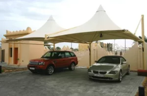 PTFE car parking shades UAE