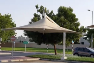 Umbrella car parking shades UAE