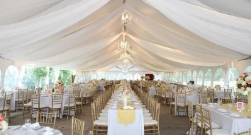 lining and curtain for weeding tent shade accessories