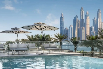 Beach umbrella for resort Dubai