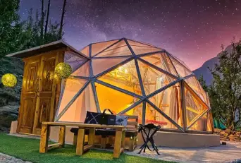 Dome tent shade design 06