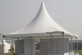 Multi-side tent shed design 1