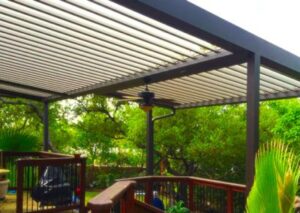 patio louver shade design