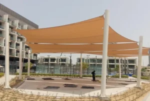 tensile shade project for Dubai holding by Akaa tent (2)