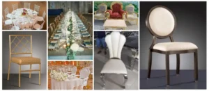 Rental Wedding Chairs and Tables UAE