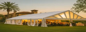Wedding tent rentals