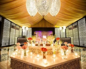 indoor wedding lighting rentals Dubai