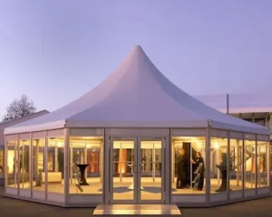 multi sided wedding tent for rent