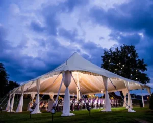 pole rental tent for wedding