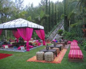 traditional morocco wedding tent