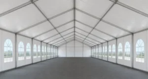 A Shape Tent Design inside view