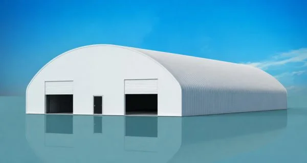 Steel Structure Tent Front View