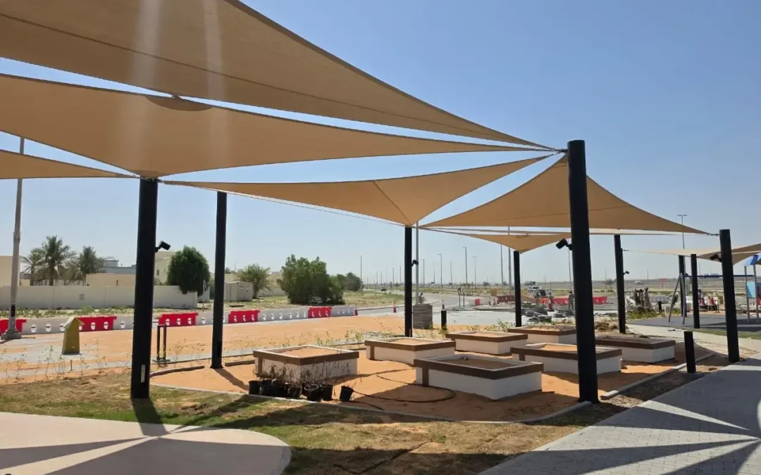 Nabdh Community Center ME08 Tensile Shade Project