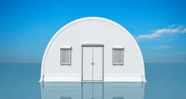 military tent design front view