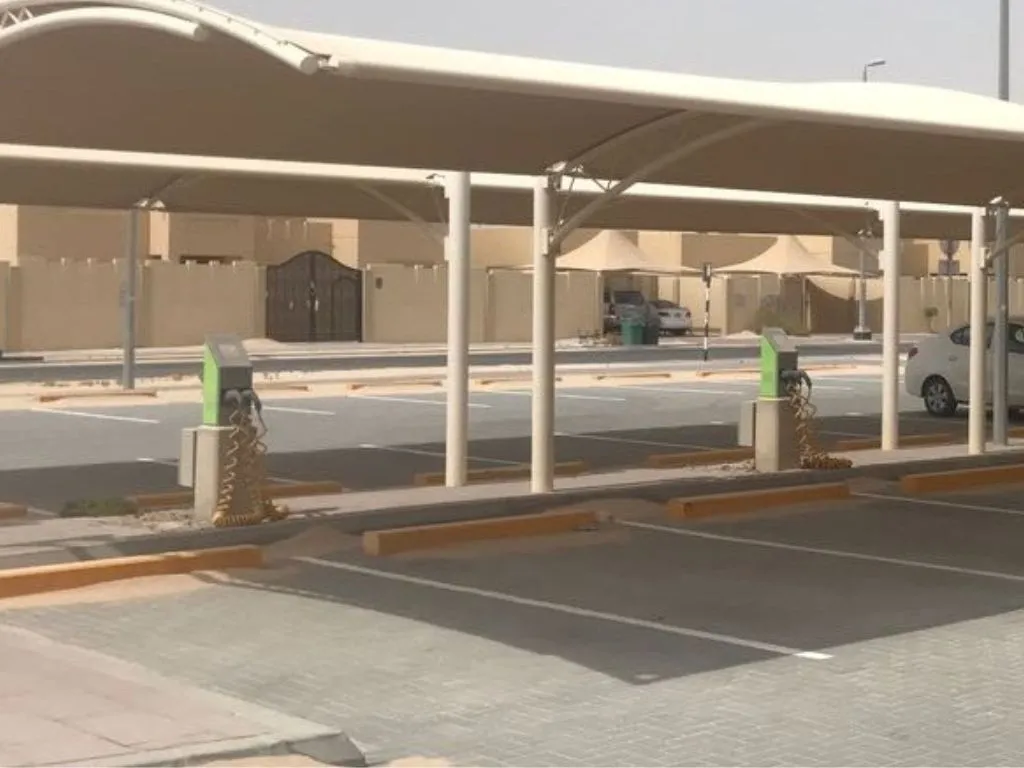 Al Salam School Shades Tensile & Car Parking Shade Project (5)