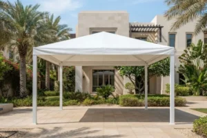 Canopy tent manufactured by AKAA Tent in UAE