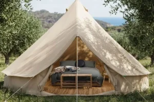 Bell tent UAE for glamping and outdoor stays